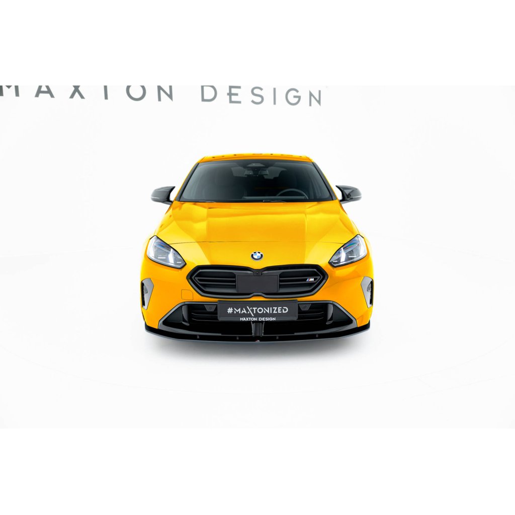 Maxton Design "Street Pro" spoiler pod přední nárazník pro BMW řada 1 F70, plast ABS bez povrchové úpravy, M-Pack