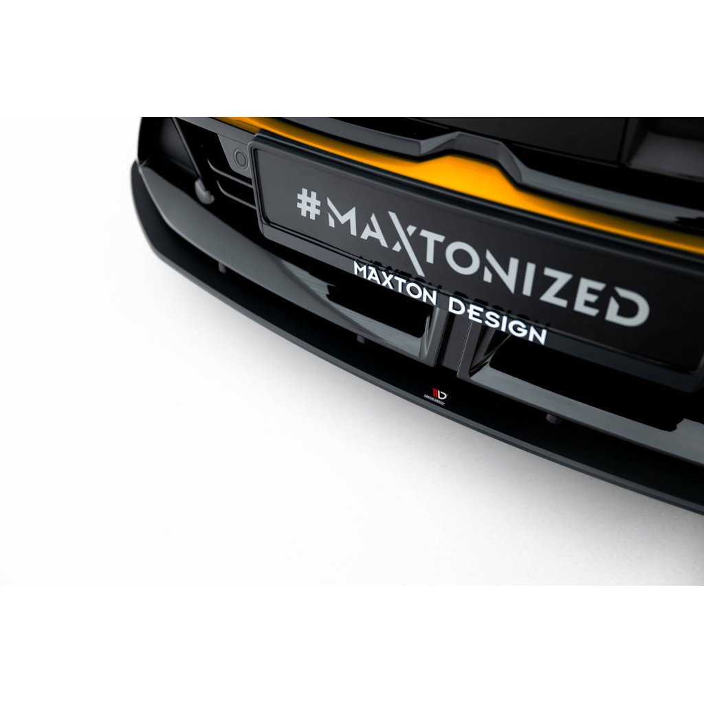 Maxton Design "Street Pro" spoiler pod přední nárazník pro BMW řada 1 F70, plast ABS bez povrchové úpravy, M-Pack
