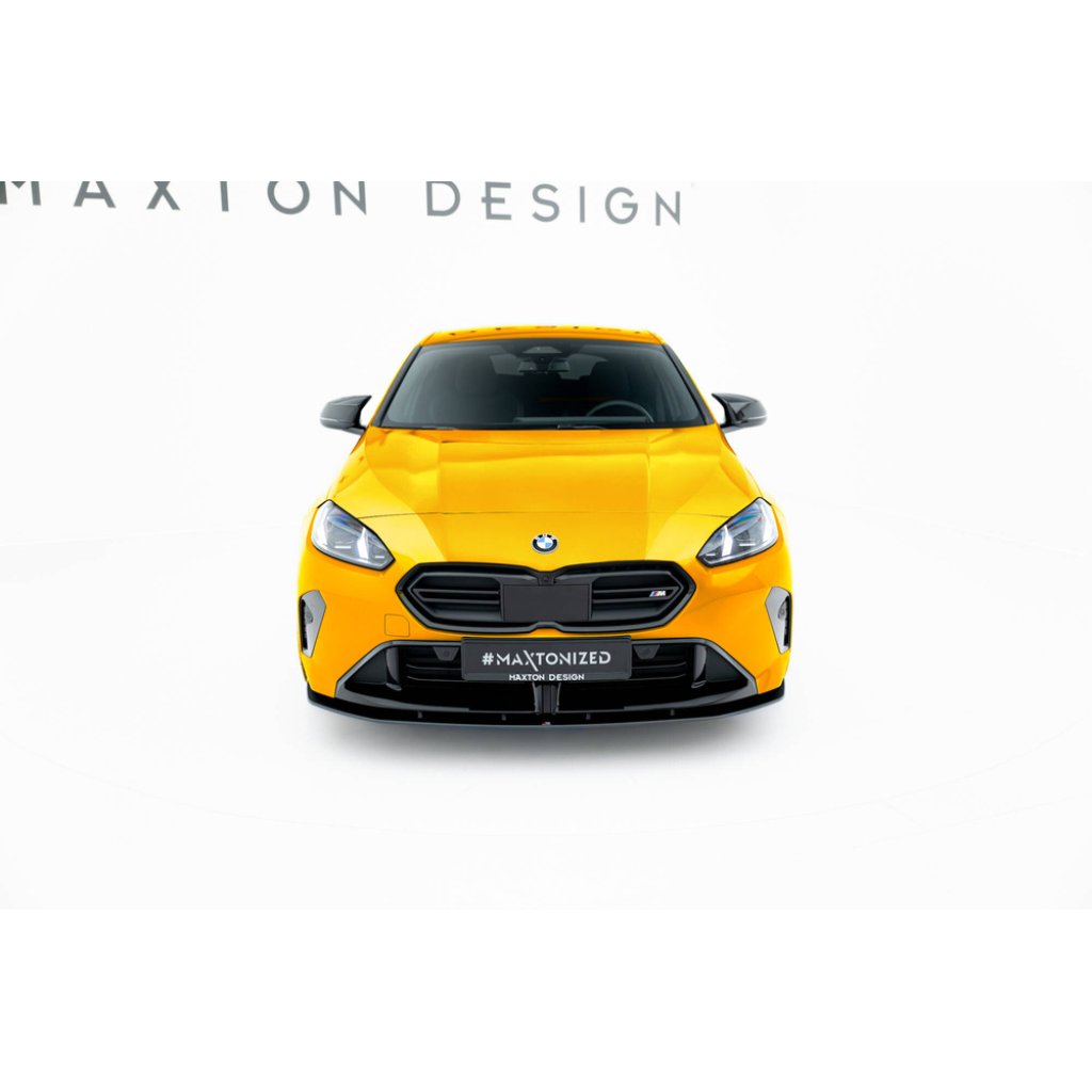 Maxton Design "Street Pro" spoiler pod přední nárazník pro BMW řada 1 F70, plast ABS bez povrchové úpravy, M-Pack
