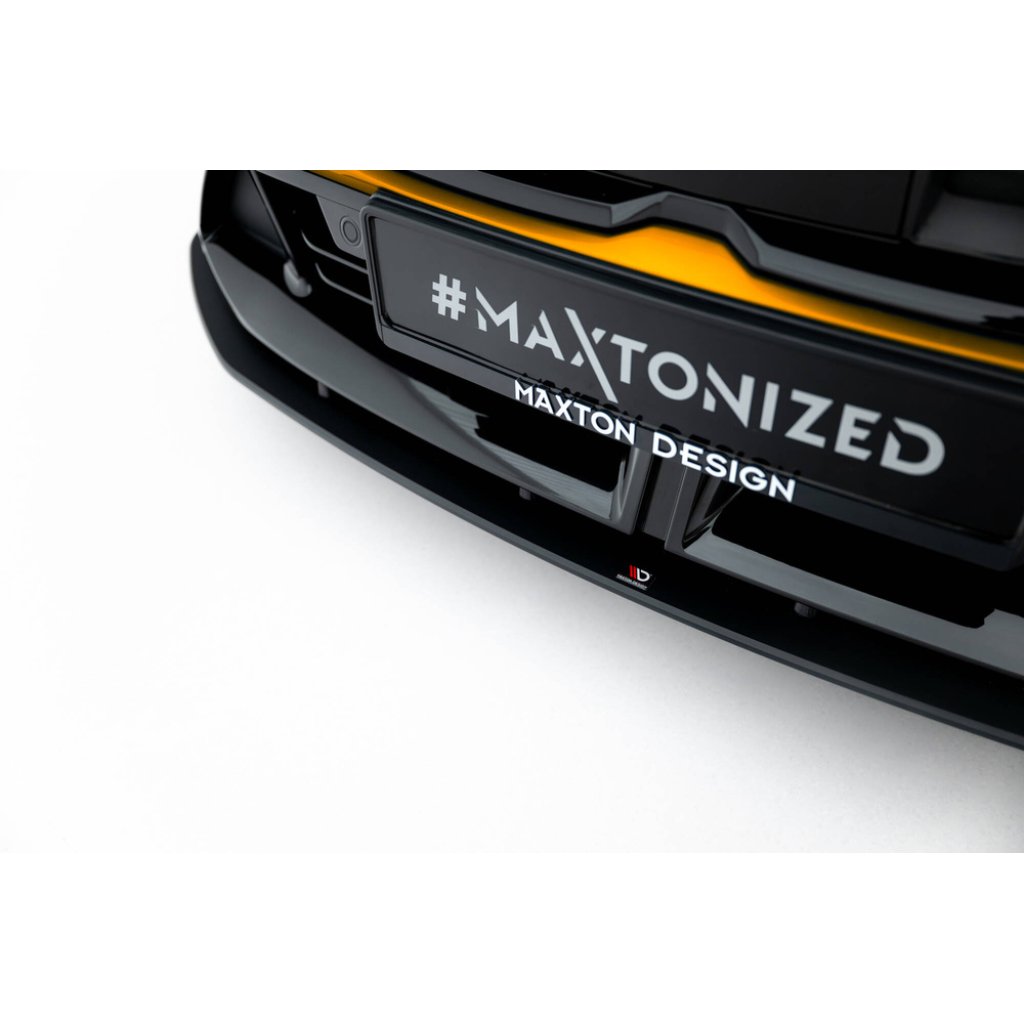 Maxton Design "Street Pro" spoiler pod přední nárazník pro BMW řada 1 F70, plast ABS bez povrchové úpravy, M-Pack