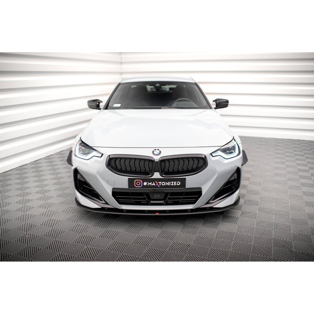 Maxton Design "Street Pro" spoiler pod přední nárazník pro BMW řada 2 G42 M240i, G42 M-Pack, plast ABS bez povrchové úpravy