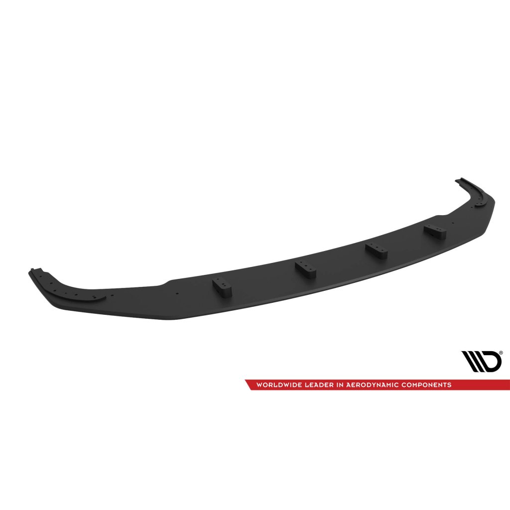 Maxton Design "Street Pro" spoiler pod přední nárazník pro BMW řada 2 G42 Standard, plast ABS bez povrchové úpravy, s červenou linkou