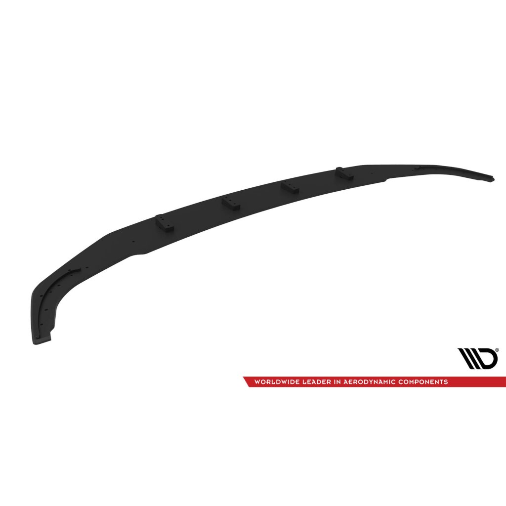 Maxton Design "Street Pro" spoiler pod přední nárazník pro BMW řada 2 G42 Standard, plast ABS bez povrchové úpravy, s červenou linkou
