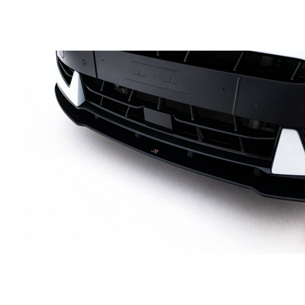 Maxton Design "Street Pro" spoiler pod přední nárazník pro Cupra Formentor Mk1 Facelift, s černou a červenou linkou