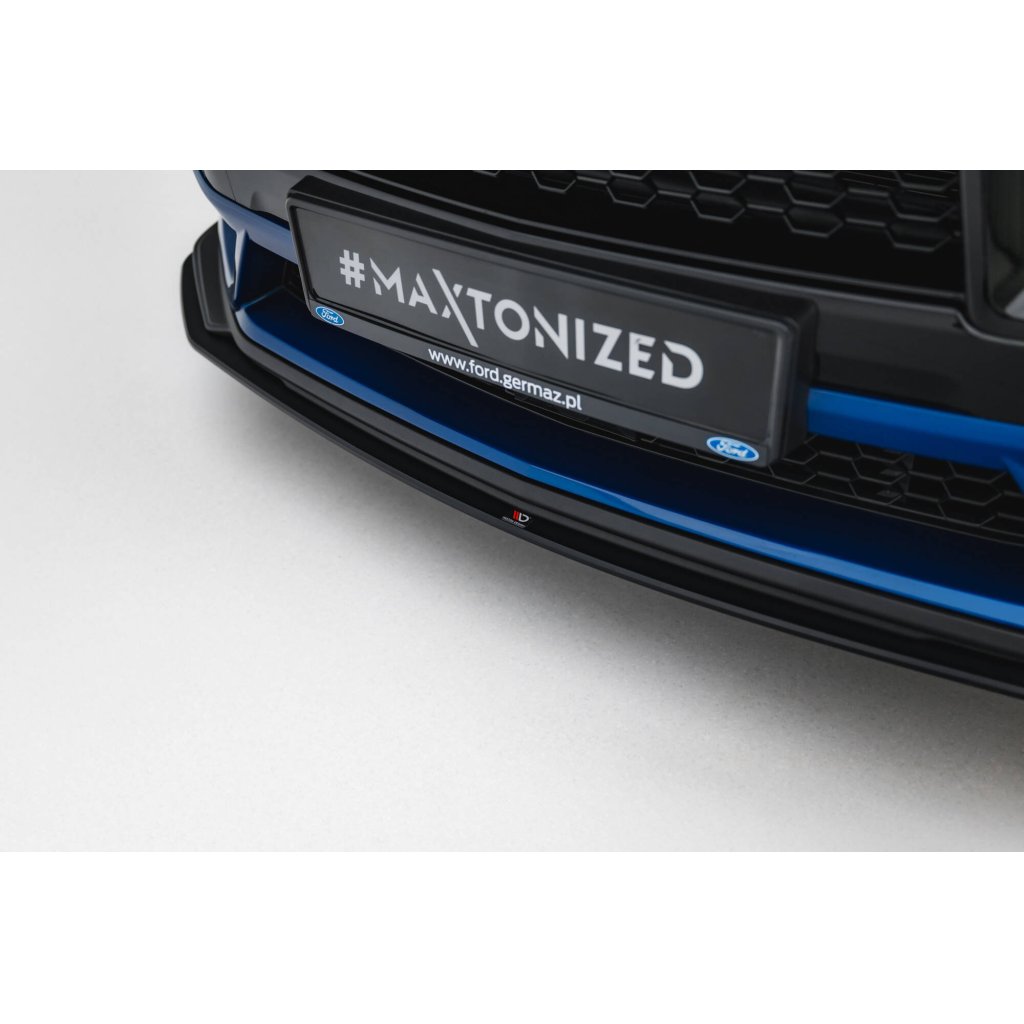 Maxton Design "Street Pro" spoiler pod přední nárazník pro Ford Mustang Mk7 GT, plast ABS bez povrchové úpravy