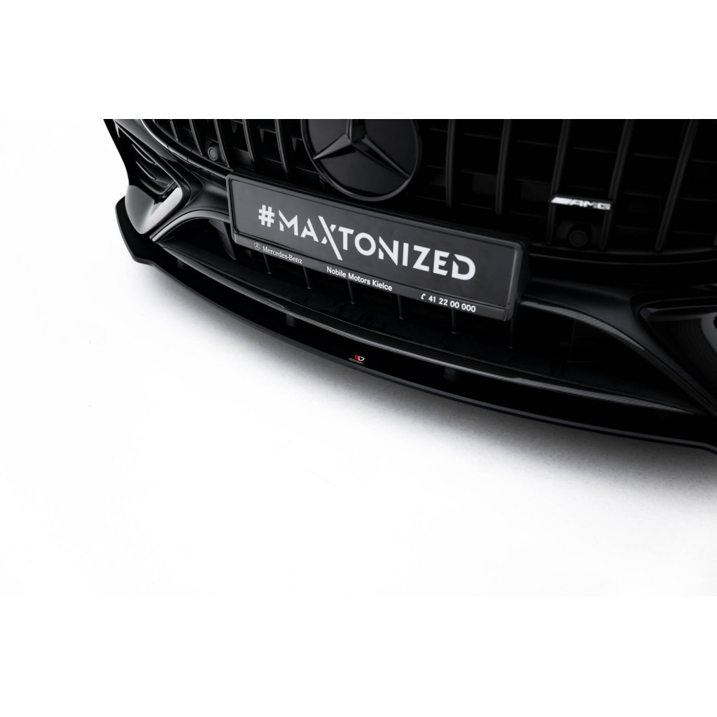 Maxton Design "Street Pro" spoiler pod přední nárazník pro Mercedes CLE C236 53 AMG, plast ABS bez povrchové úpravy