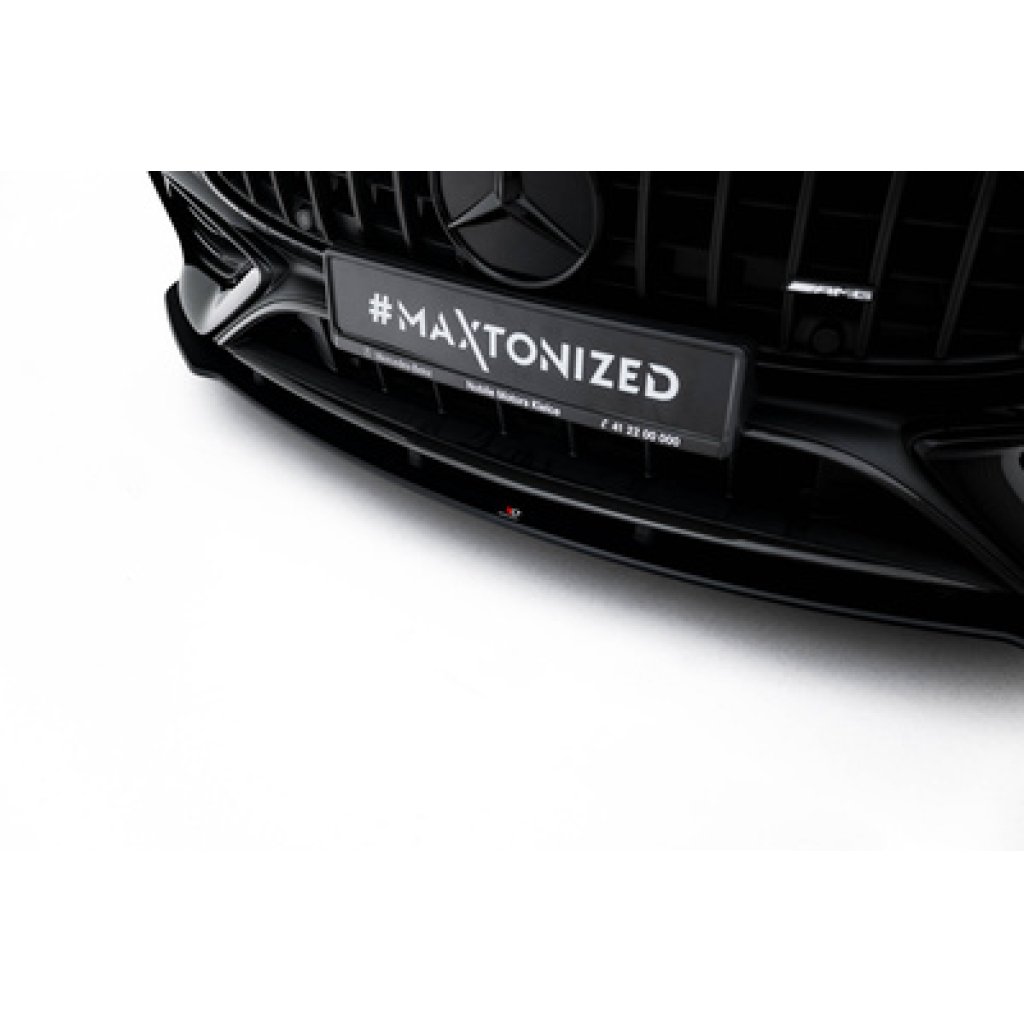 Maxton Design "Street Pro" spoiler pod přední nárazník pro Mercedes CLE C236 53 AMG, plast ABS bez povrchové úpravy