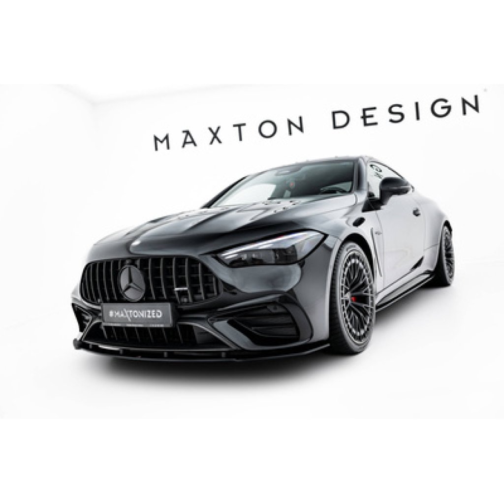 Maxton Design "Street Pro" spoiler pod přední nárazník pro Mercedes CLE C236 53 AMG, plast ABS bez povrchové úpravy