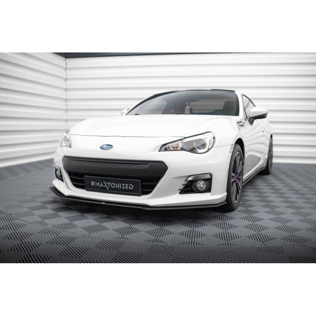 Maxton Design "Street Pro" spoiler pod přední nárazník pro Subaru BRZ Mk1, plast ABS bez povrchové úpravy