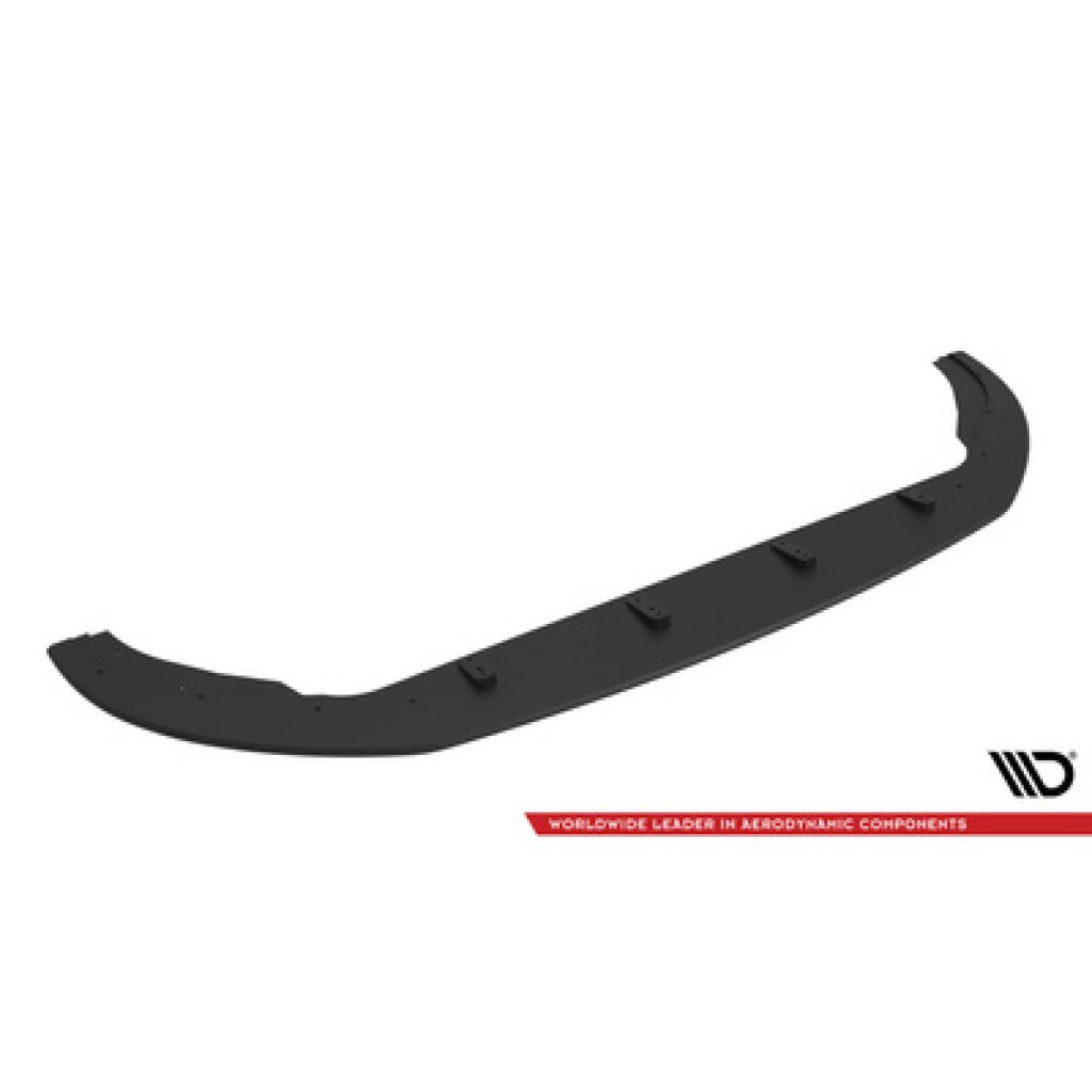 Maxton Design "Street Pro" spoiler pod přední nárazník pro Volkswagen Polo GTI Mk6 Facelift, plast ABS bez povrchové úpravy