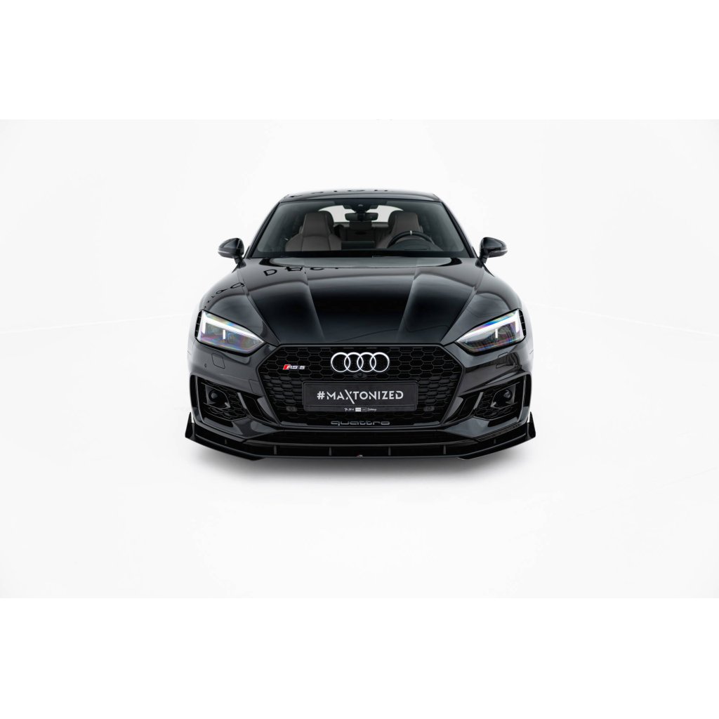Maxton Design "Street Pro" spoiler pod přední nárazník s křidélky pro Audi RS5 F5, Coupe / Sportback