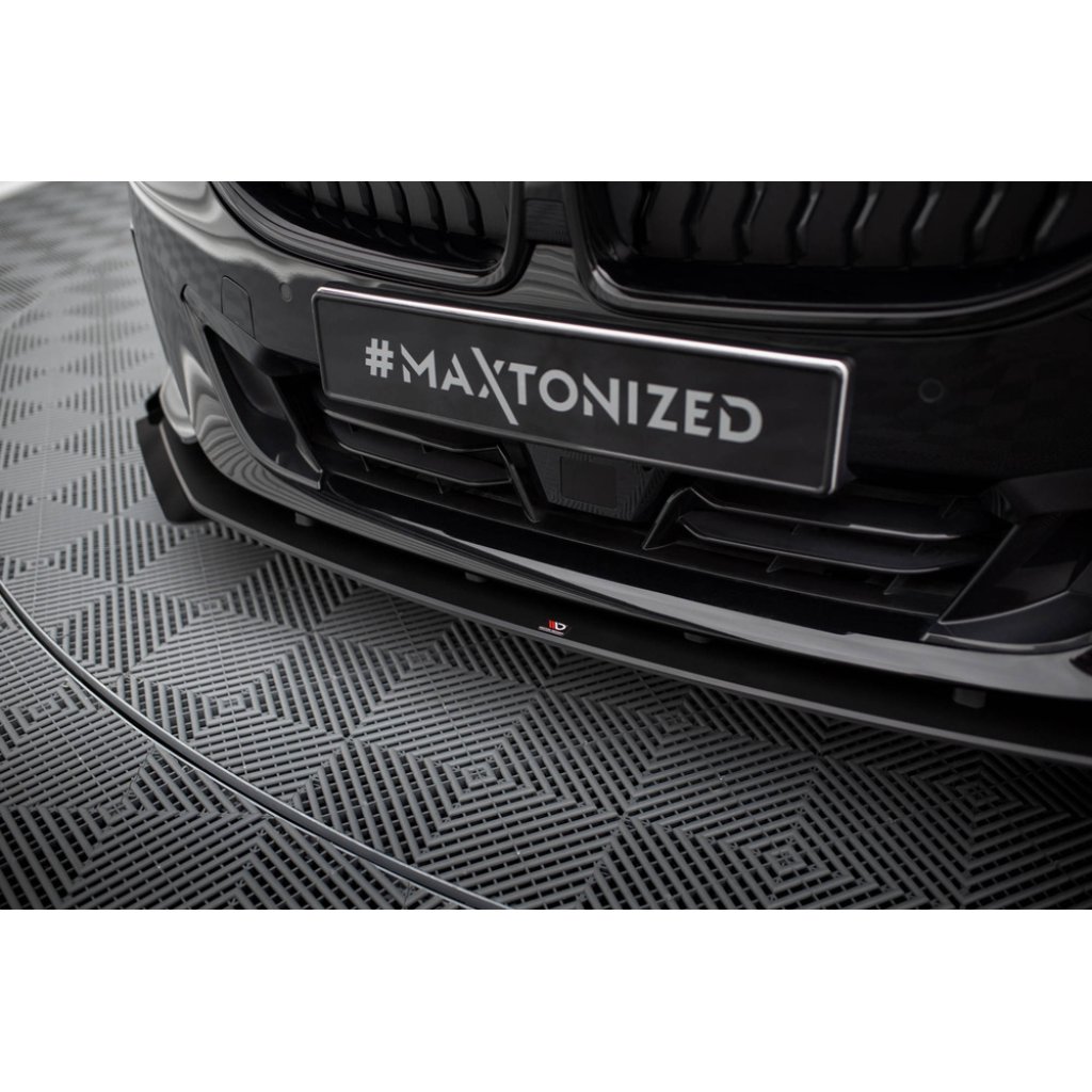 Maxton Design "Street Pro" spoiler pod přední nárazník s křidélky pro BMW řada 2 G42 Standard, plast ABS bez povrchové úpravy