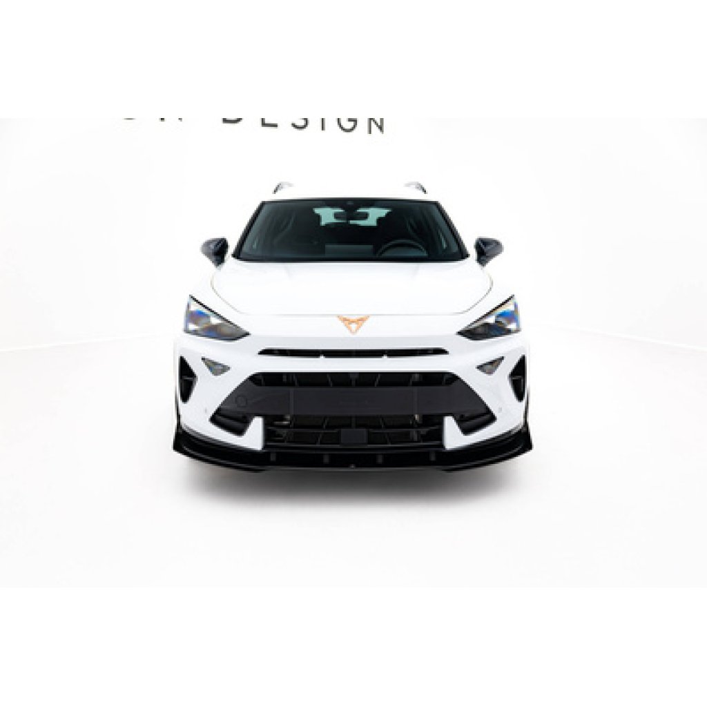 Maxton Design "Street Pro" spoiler pod přední nárazník s křidélky pro Cupra Formentor Mk1 Facelift, plast ABS bez povrchové úpravy