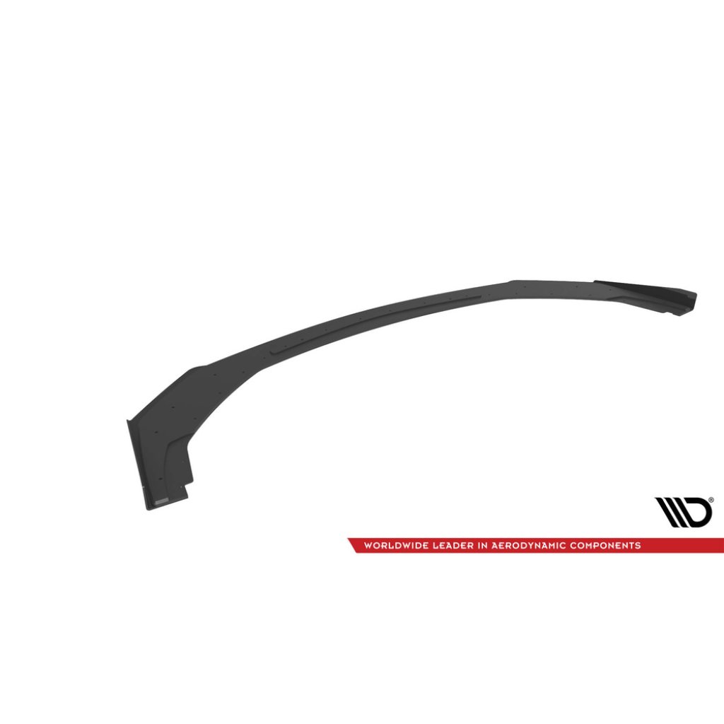 Maxton Design "Street Pro" spoiler pod přední nárazník s křidélky pro Ford Mustang Mk7 GT, plast ABS bez povrchové úpravy