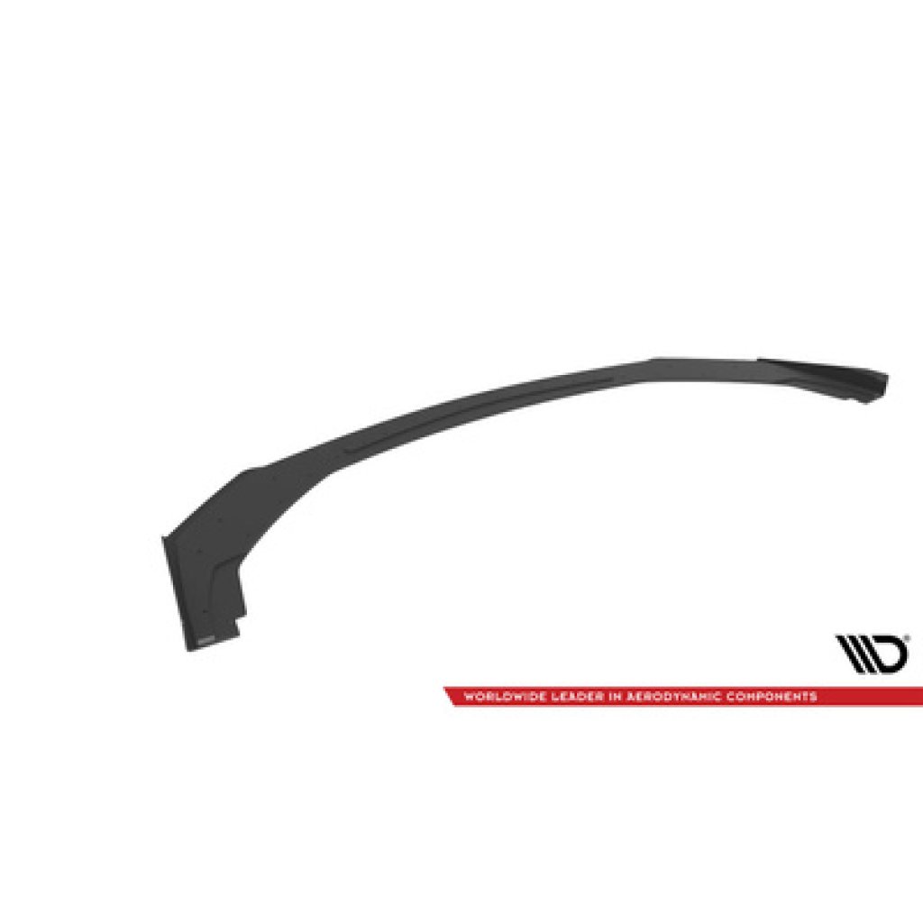 Maxton Design "Street Pro" spoiler pod přední nárazník s křidélky pro Ford Mustang Mk7 GT, plast ABS bez povrchové úpravy