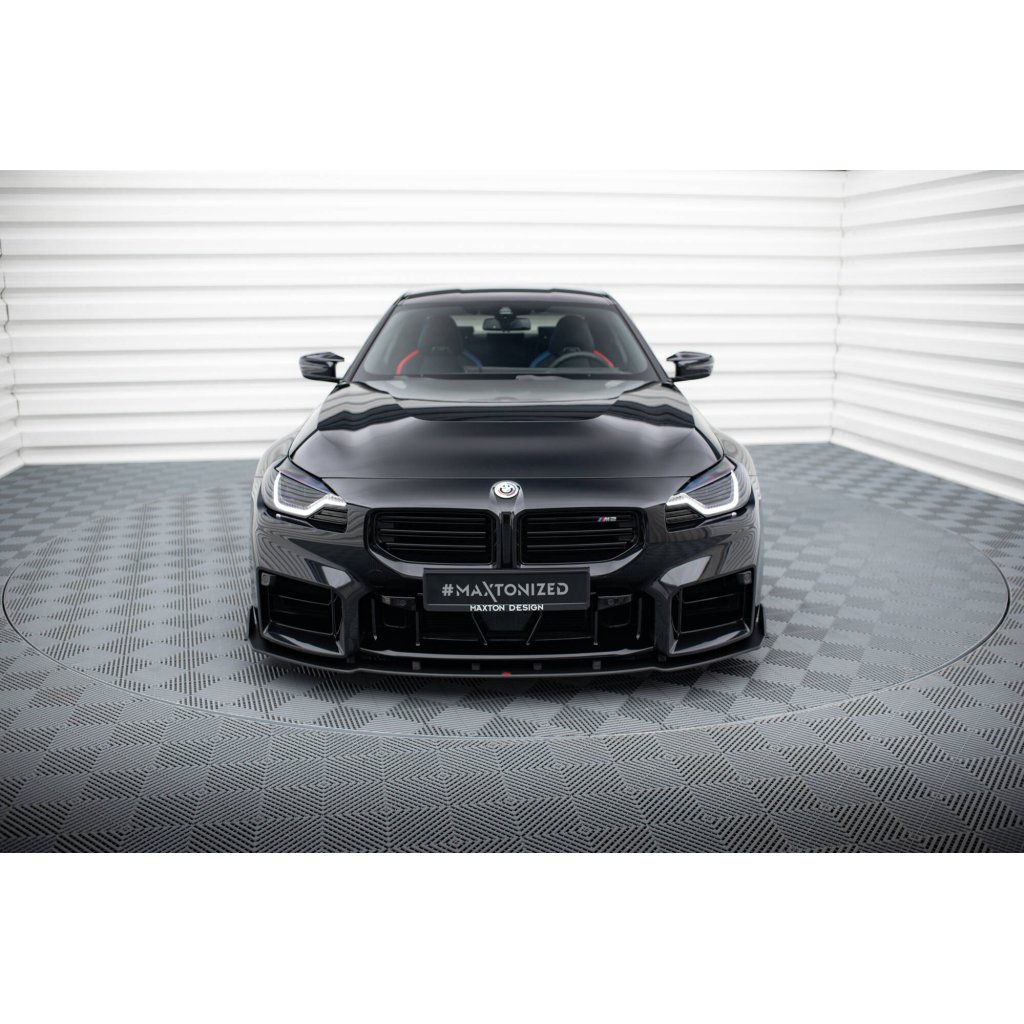 Maxton Design "Street Pro" spoiler pod přední nárazník ver.2 pro BMW M2 G87, plast ABS bez povrchové úpravy