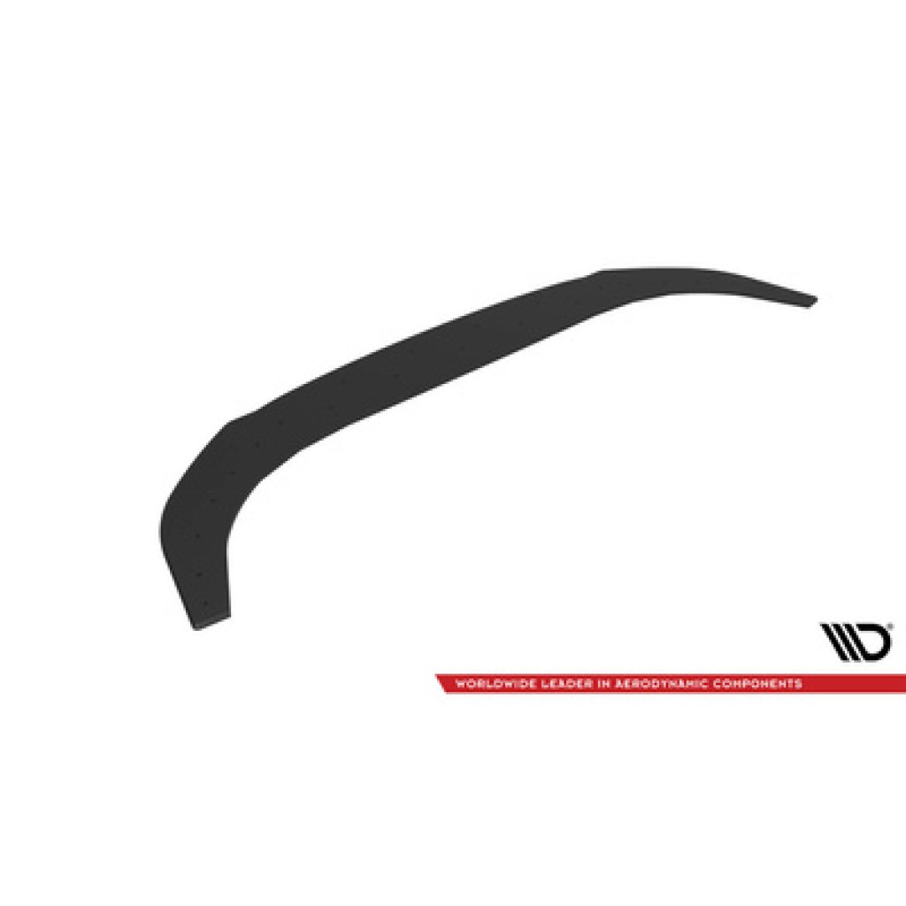 Maxton Design "Street Pro" spoiler pod přední nárazník ver.2 pro Volkswagen Golf R-Line Mk8 Facelift, plast ABS bez povrchové úpravy