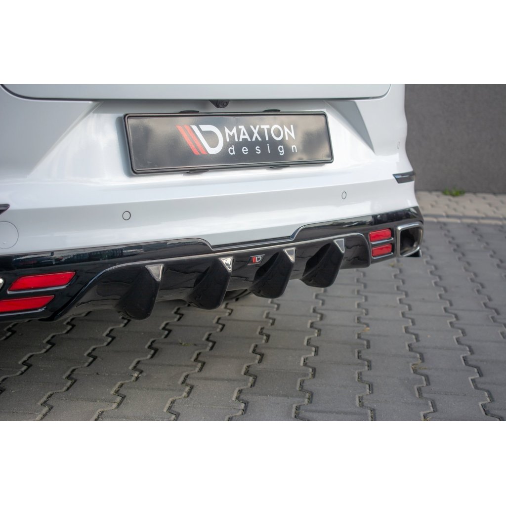 Maxton Design vložka zadního nárazníku pro Kia Cee'd Mk 3/ProCeed GT, černý lesklý plast ABS
