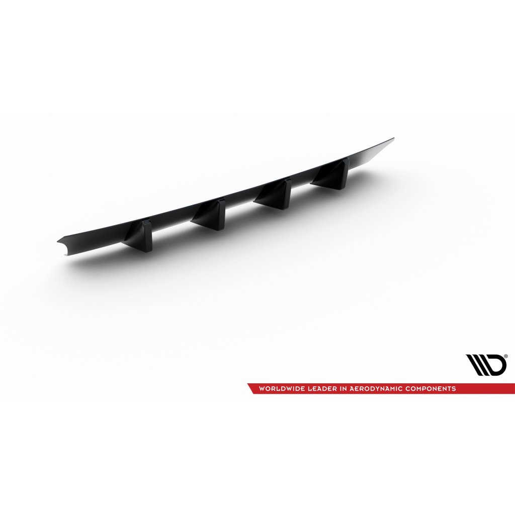 Maxton Design vložka zadního nárazníku pro Seat Leon Cupra Mk3 Facelift, carbon-Look, Combi