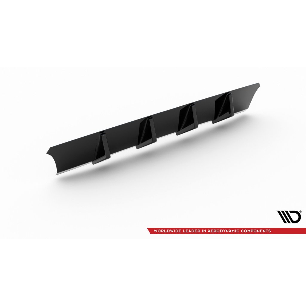 Maxton Design vložka zadního nárazníku pro Seat Leon Cupra Mk3 Facelift, carbon-Look, Combi
