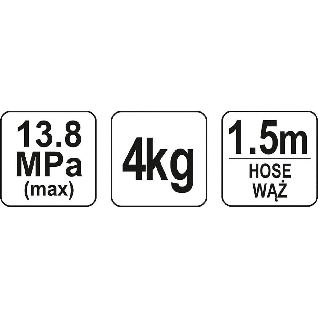 Maznice ruční 4 l - YT-07061