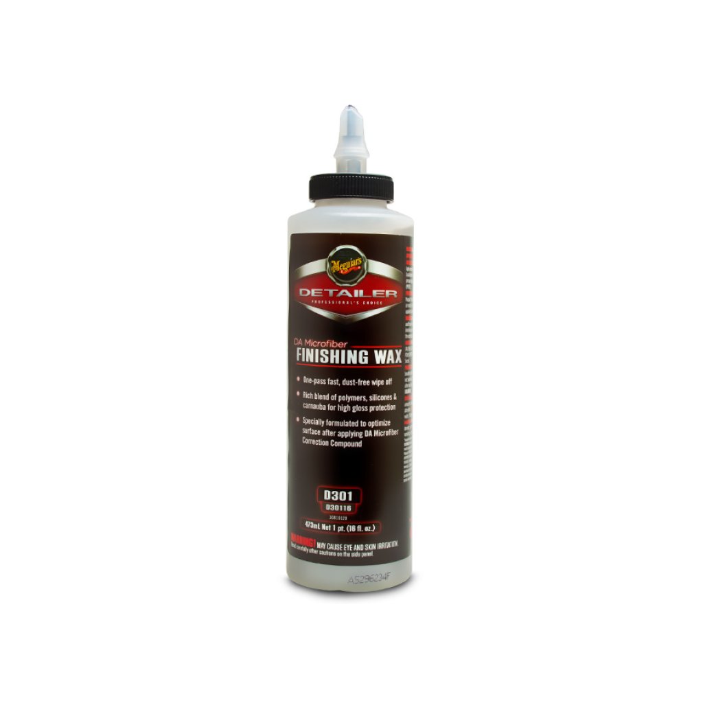 Meguiar's DA Microfiber Finishing Wax - finišovací leštěnka s polymerovým voskem, 473 ml