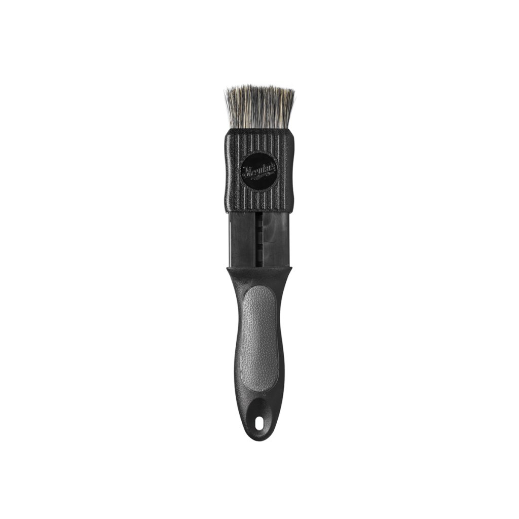 Meguiar's Dash & Trim Brush - víceúčelový detailingový štětec s nastavitelnou délkou a tuhostí štětin