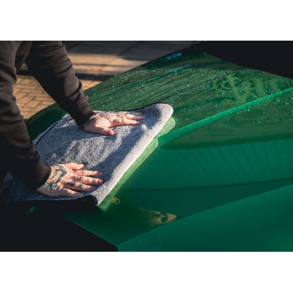 Meguiar's Duo Twist Drying Towel - extra hustý a savý sušicí ručník z mikrovlákna, 90 x 50 cm, 1 200 g/m2