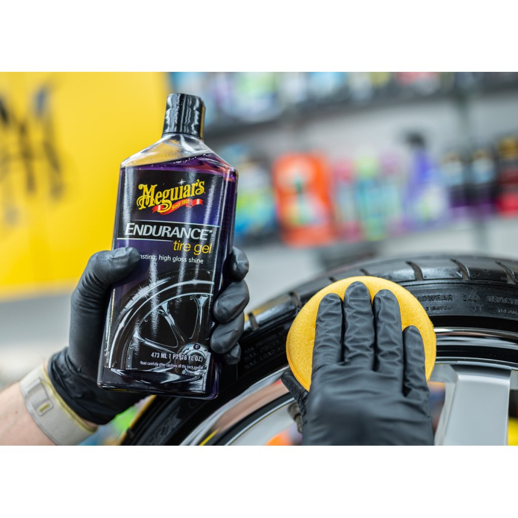 Meguiar's Endurance High Gloss Tire Gel - lesk na pneumatiky, 473ml