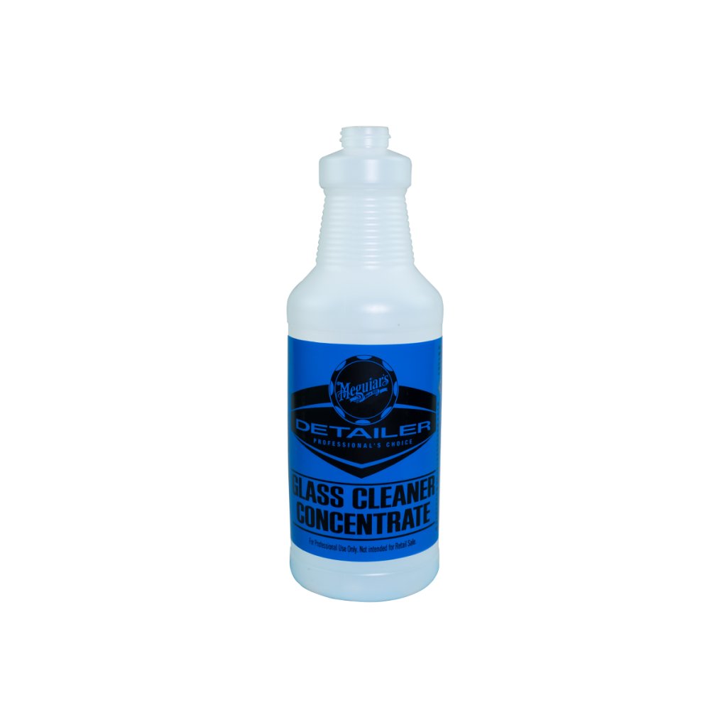 Meguiar's Glass Cleaner Bottle - ředicí láhev pro Glass Cleaner Concentrate, bez rozprašovače, 946 ml