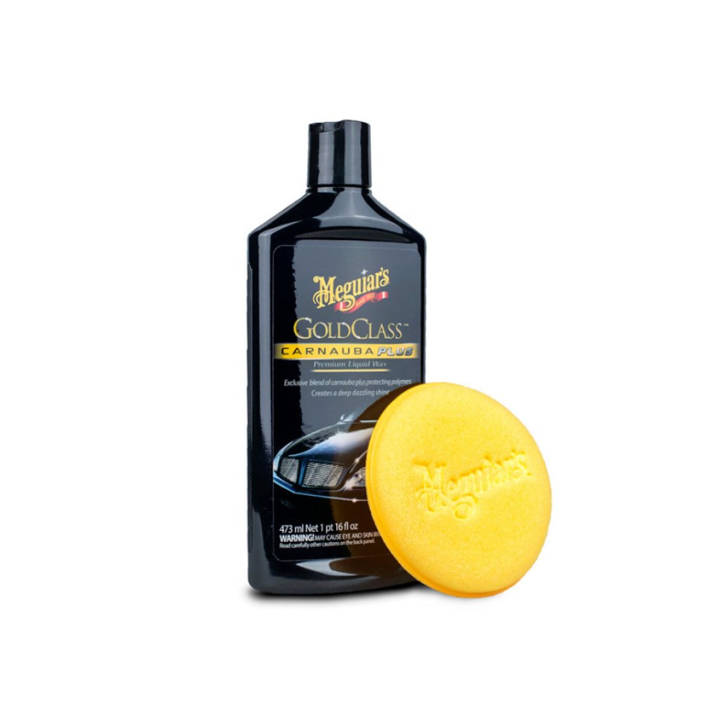 Meguiar's Gold Class Carnauba Plus Premium Liquid Wax - tekutý vosk s obsahem přírodní karnauby, 473 ml