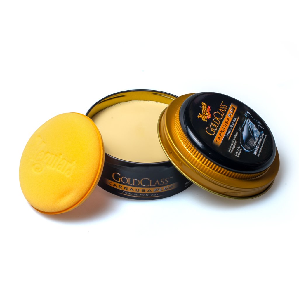Meguiar's Gold Class Carnauba Plus Premium Paste Wax - tuhý vosk s obsahem přírodní karnauby, 311 g