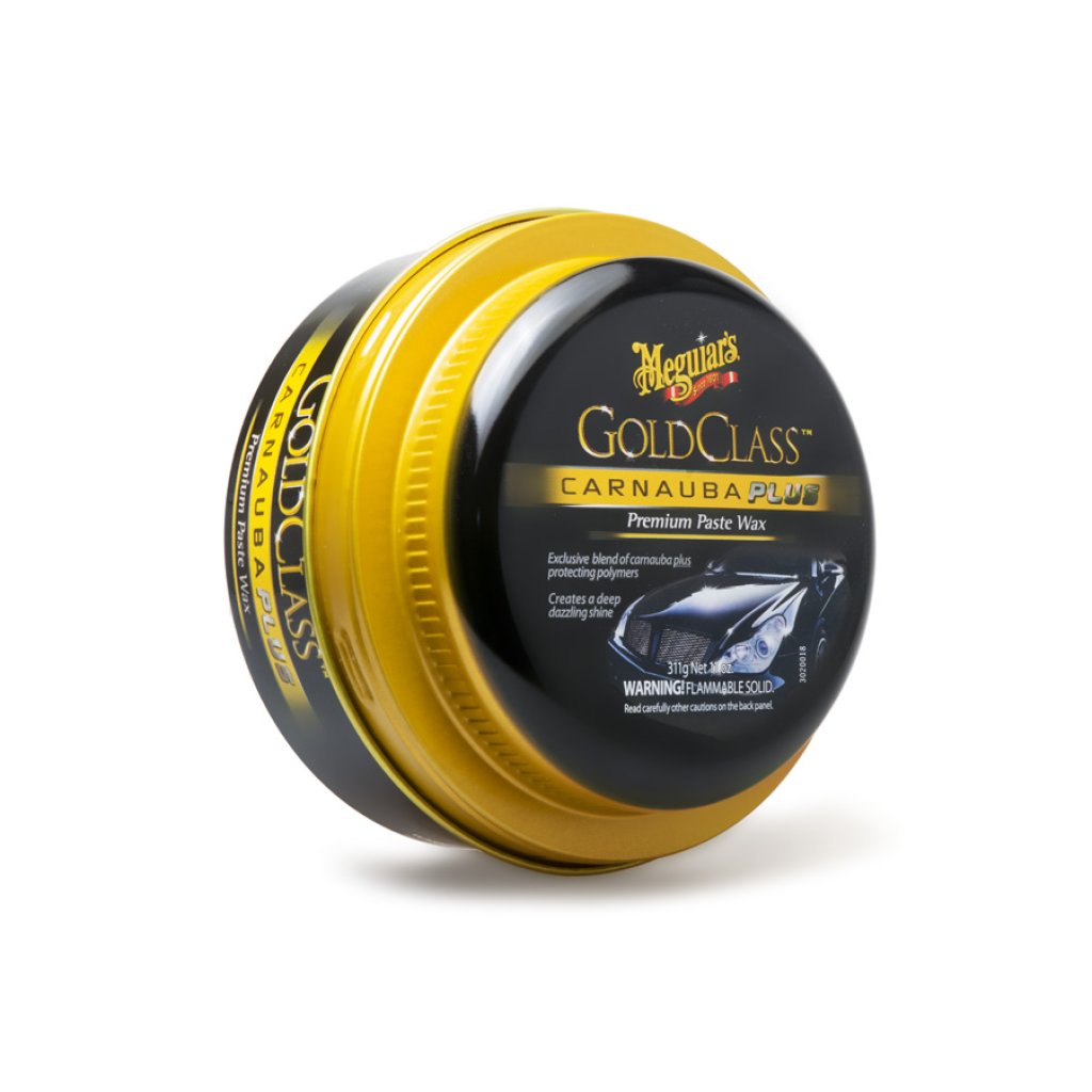 Meguiar's Gold Class Carnauba Plus Premium Paste Wax - tuhý vosk s obsahem přírodní karnauby, 311 g