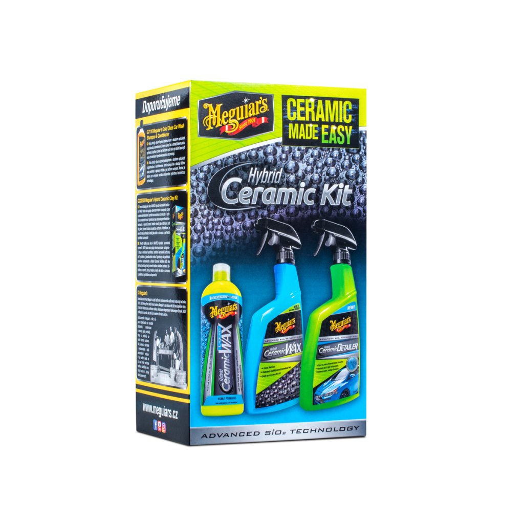 Meguiar's Hybrid Ceramic Kit - sada hybridní keramické autokosmetiky pro ochranu a údržbu laku