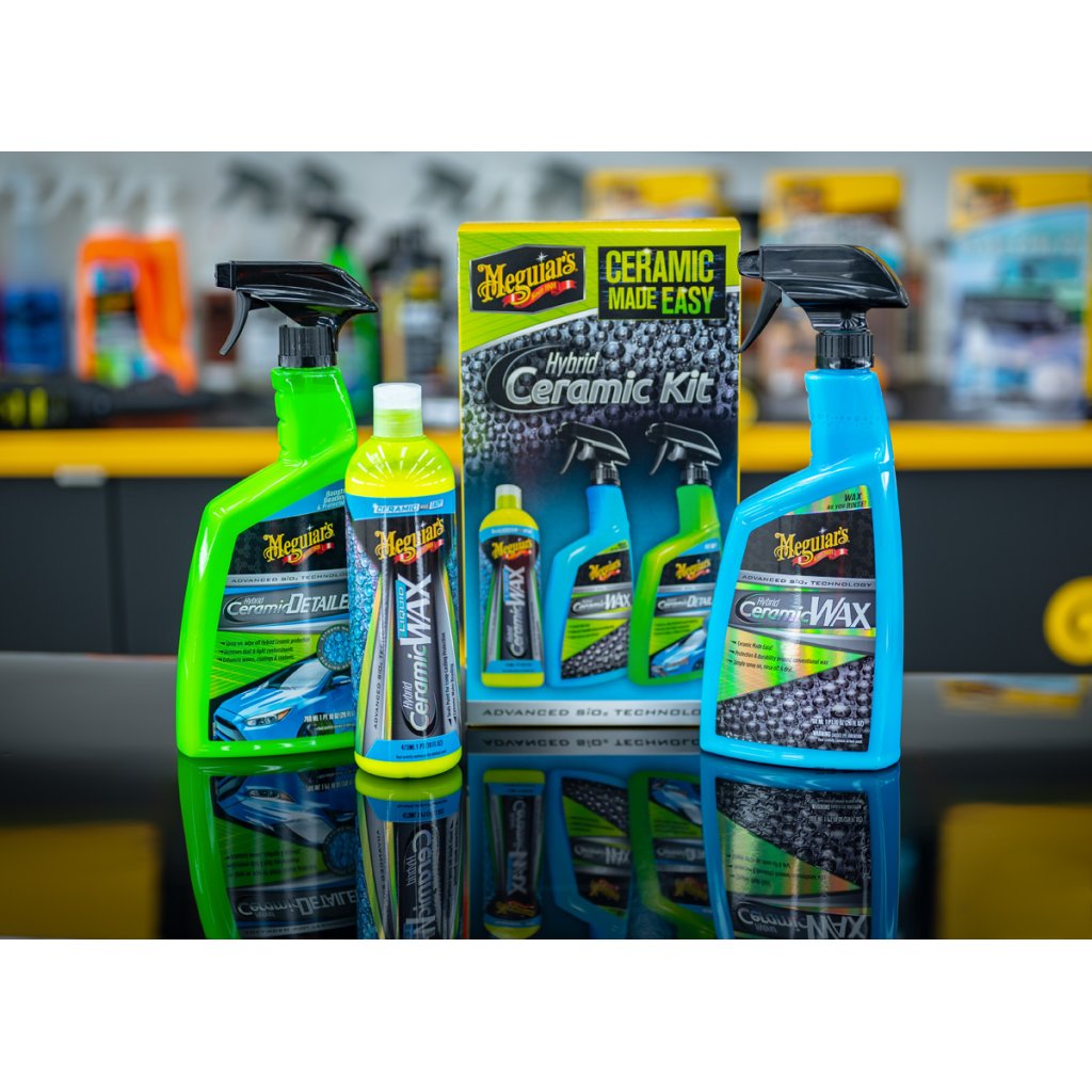 Meguiar's Hybrid Ceramic Kit - sada hybridní keramické autokosmetiky pro ochranu a údržbu laku