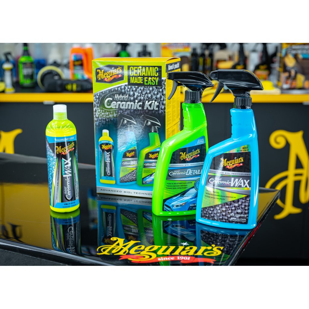 Meguiar's Hybrid Ceramic Kit - sada hybridní keramické autokosmetiky pro ochranu a údržbu laku