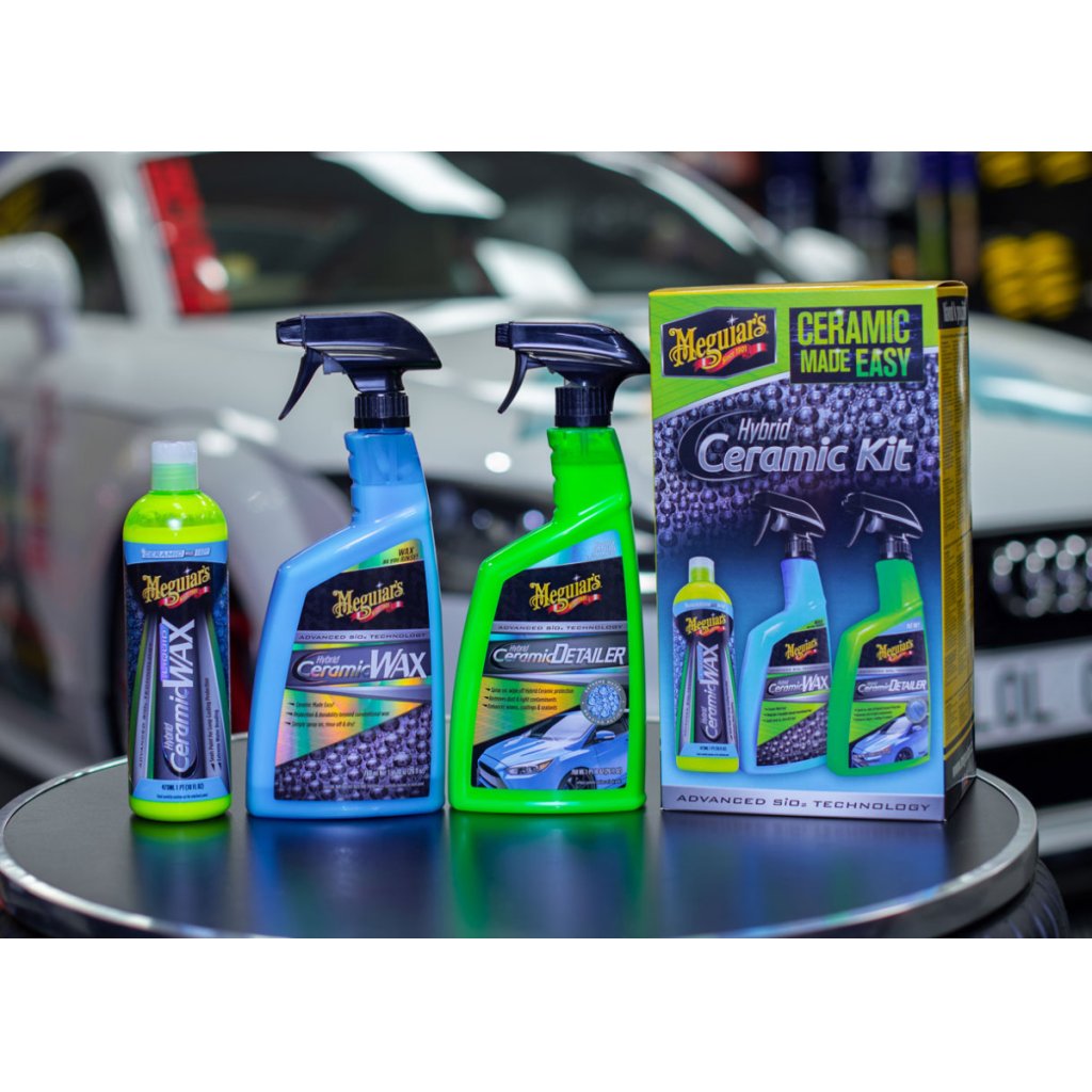 Meguiar's Hybrid Ceramic Kit - sada hybridní keramické autokosmetiky pro ochranu a údržbu laku