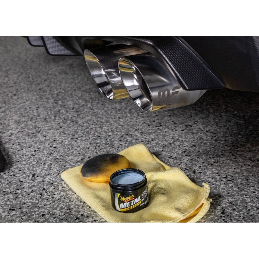 Meguiar's Metal Polish - leštěnka na kovy, tuhá, 177 ml