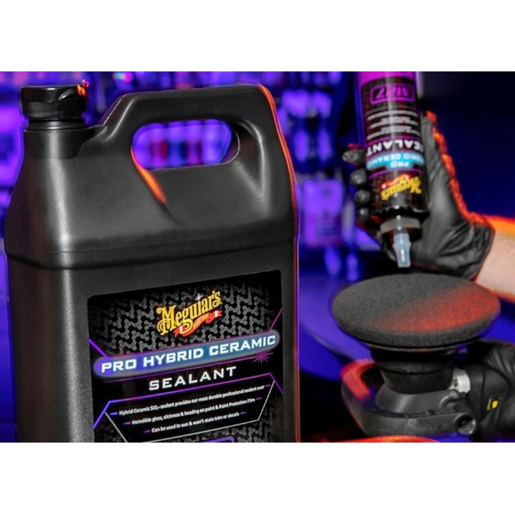 Meguiar's PRO Hybrid Ceramic Sealant - tekutý, profesionální, hybridní keramický sealant, 3,79 l
