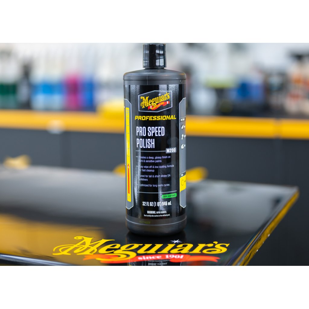 Meguiar's Pro Speed Polish M200 - profesionální, finišovací leštěnka na tmavé laky, 946ml
