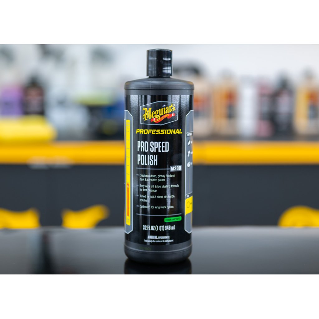Meguiar's Pro Speed Polish M200 - profesionální, finišovací leštěnka na tmavé laky, 946ml