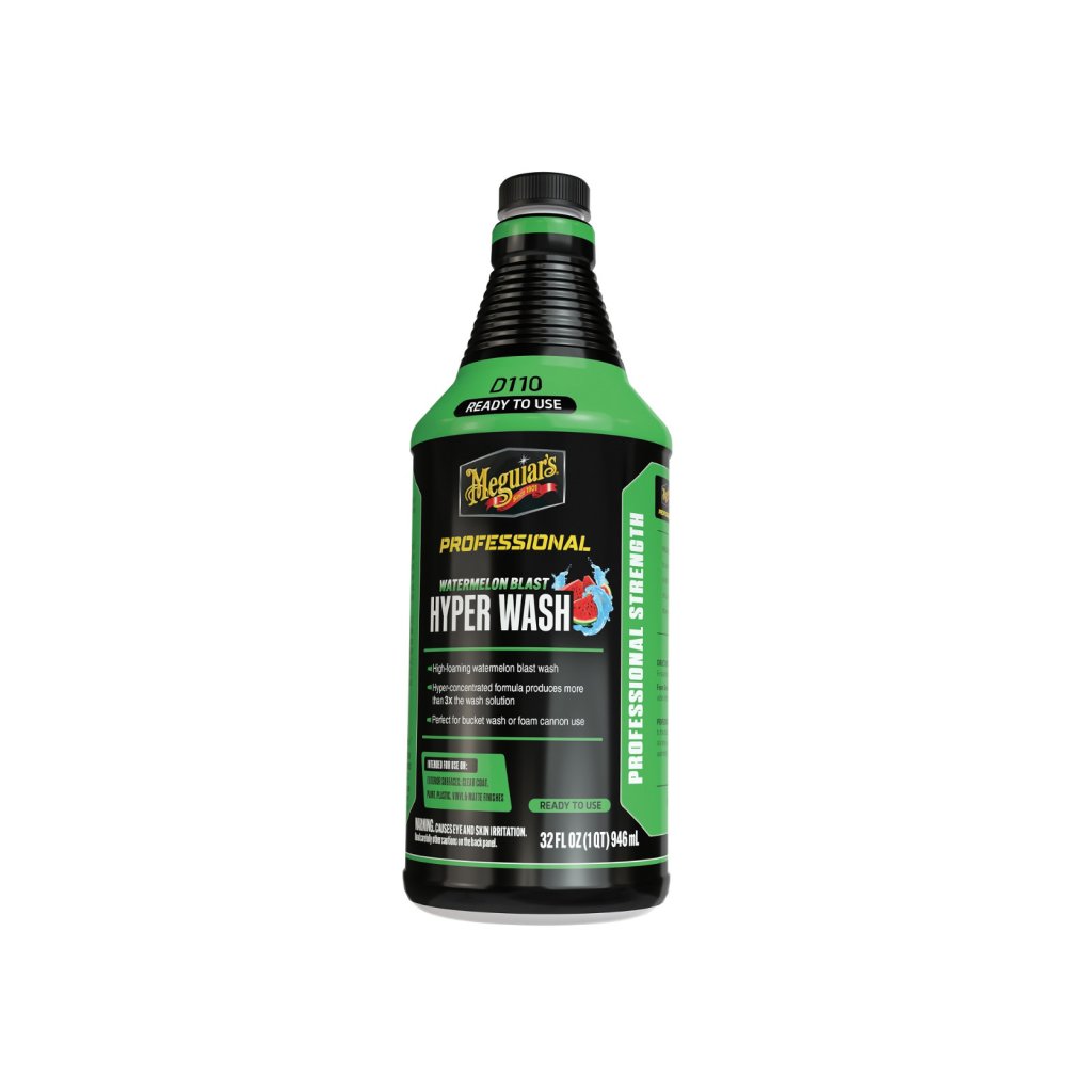 Meguiar's Professional Watermelon Hyper Wash - vysoce koncentrovaný autošampon s melounovou vůní, 946 ml