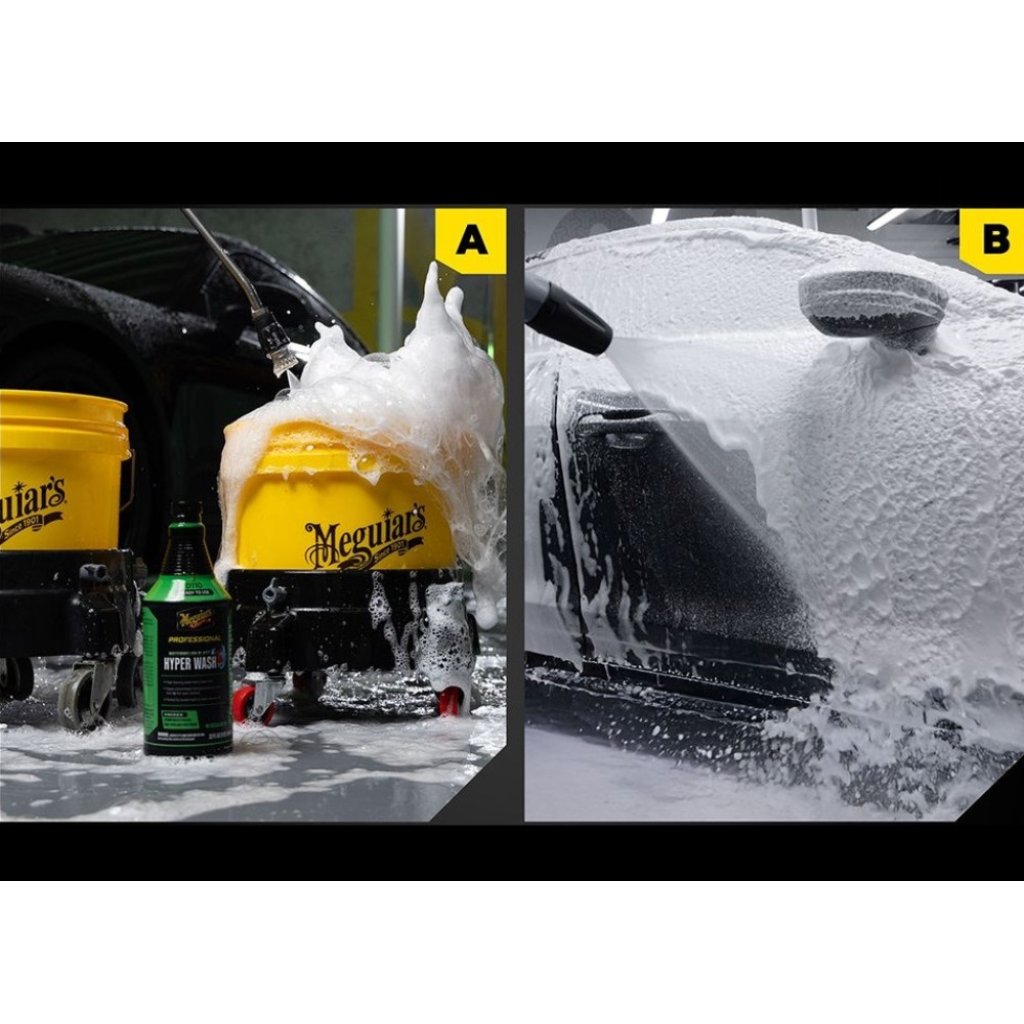 Meguiar's Professional Watermelon Hyper Wash - vysoce koncentrovaný autošampon s melounovou vůní, 946 ml