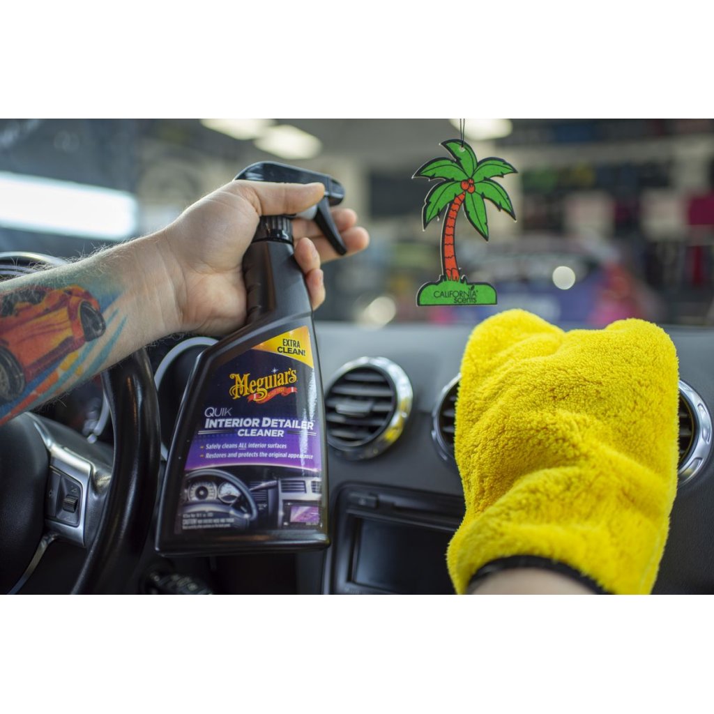 Meguiar's Quik Interior Detailer - čistič interiérových povrchů, matný vzhled, 473 ml