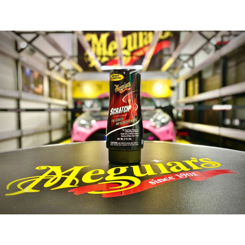 Meguiar's ScratchX 2.0 - leštěnka s voskem na lehké, lokální defekty laku, 207 ml