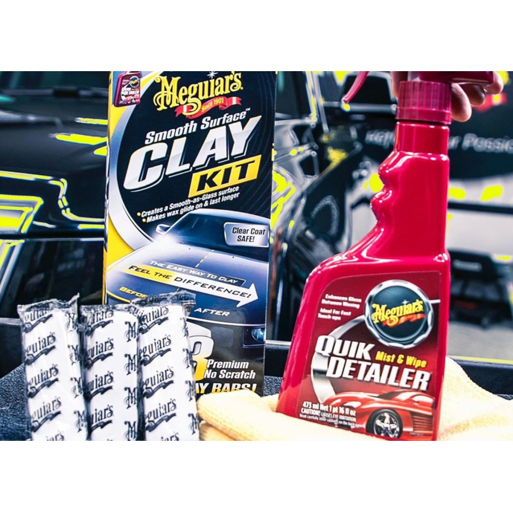 Meguiar's Smooth Surface Clay Kit - sada pro dekontaminaci laku