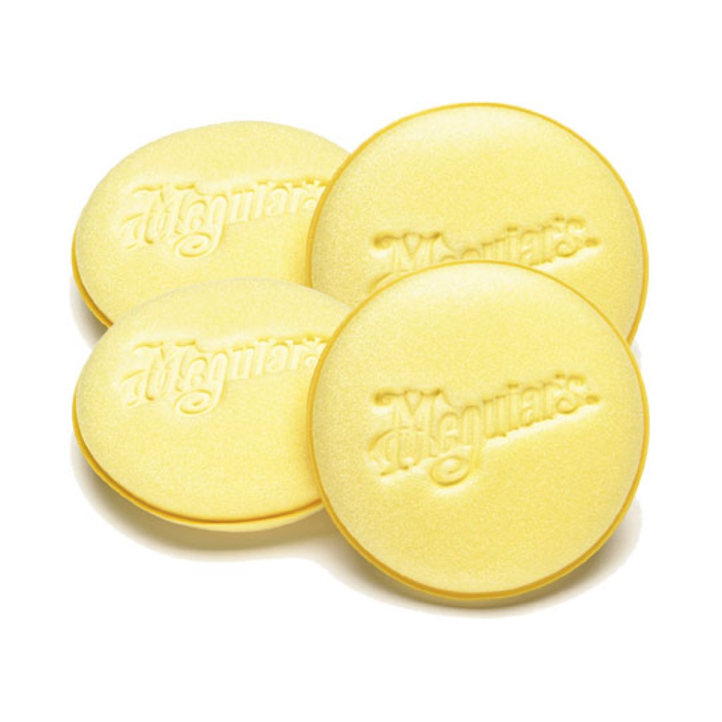 Meguiar's Soft Foam Applicator Pads - pěnové aplikátory, balení: 4 kusy