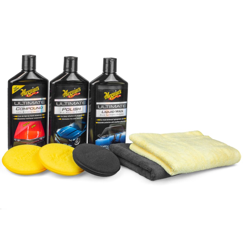 Meguiar's Ultimate Care Kit - kompletní sada pro renovaci, leštění a ochranu laku