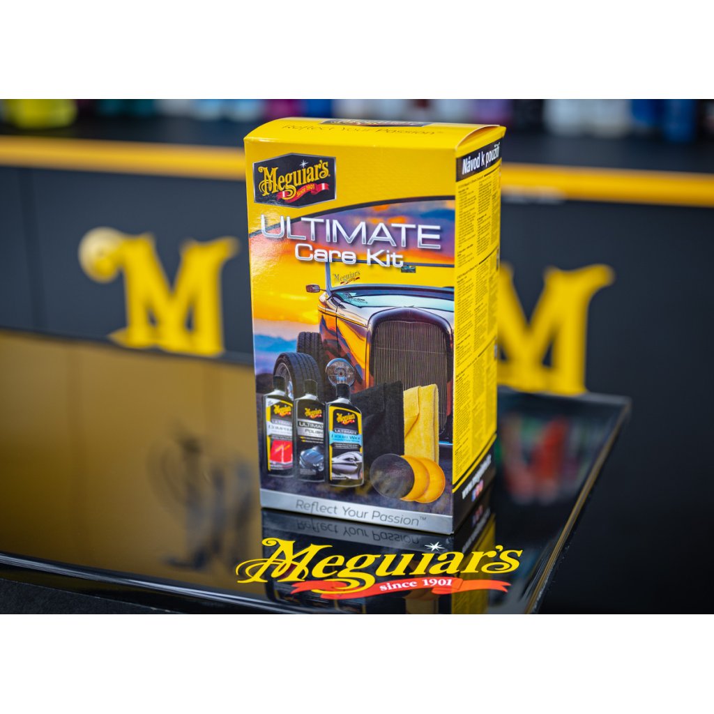 Meguiar's Ultimate Care Kit - kompletní sada pro renovaci, leštění a ochranu laku