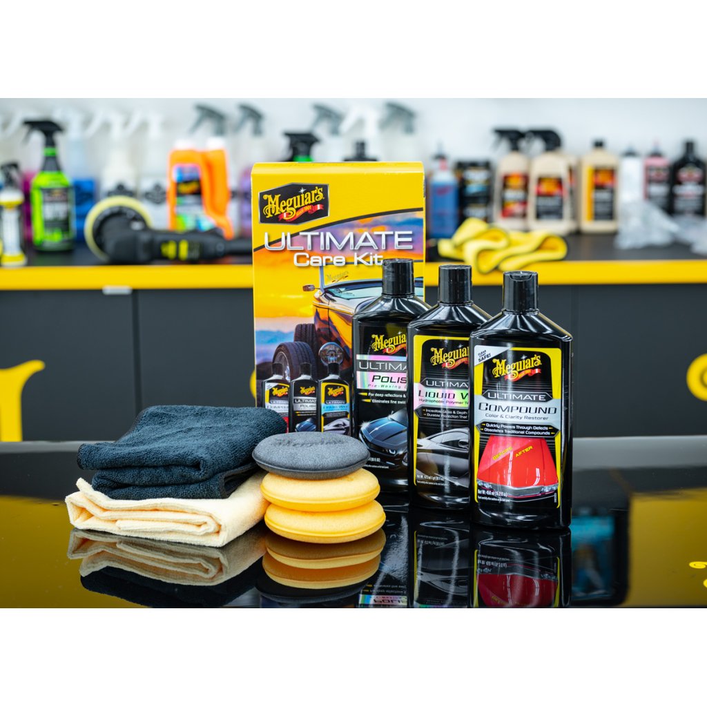 Meguiar's Ultimate Care Kit - kompletní sada pro renovaci, leštění a ochranu laku